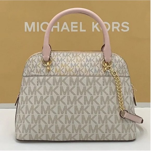 Michael Kors Jet Set Travel Medium Dome Satchel Shoulder Bag - Picture 5 of 16